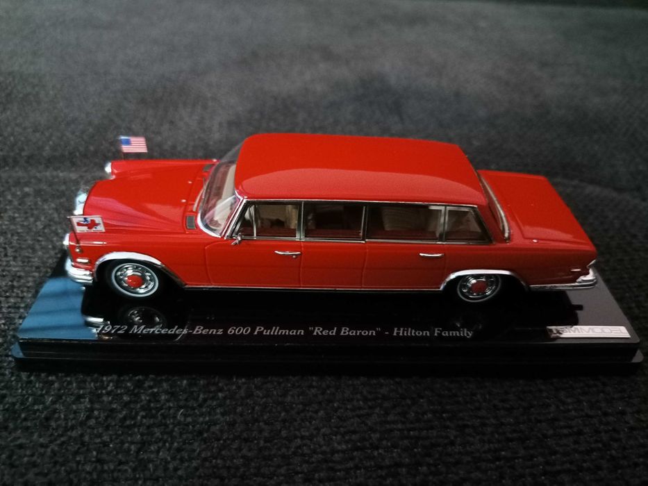 Mercedes-Benz 600 Pullman "Red Baron" - Hilton Family , 1:43 , нов