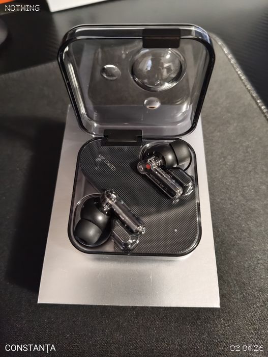 căști Nothing ear 1 ( încărcare cablu / wireless)