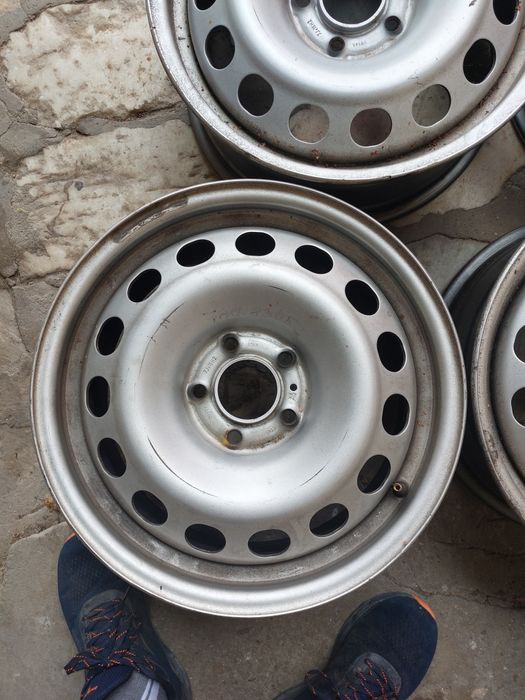 20бр железни джанти 16цола 5×108; ет 46; оригинални от Пежо и Ситроен