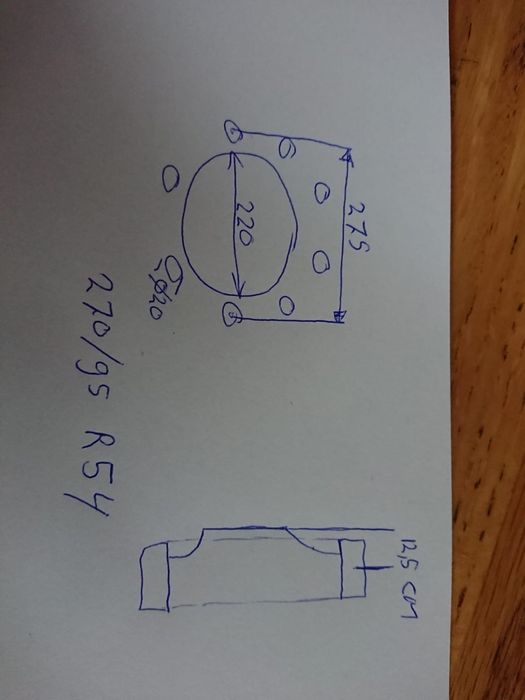 Vand Set Roti Tehnologice New Holland 270/95 R54 cu 270/95/R38