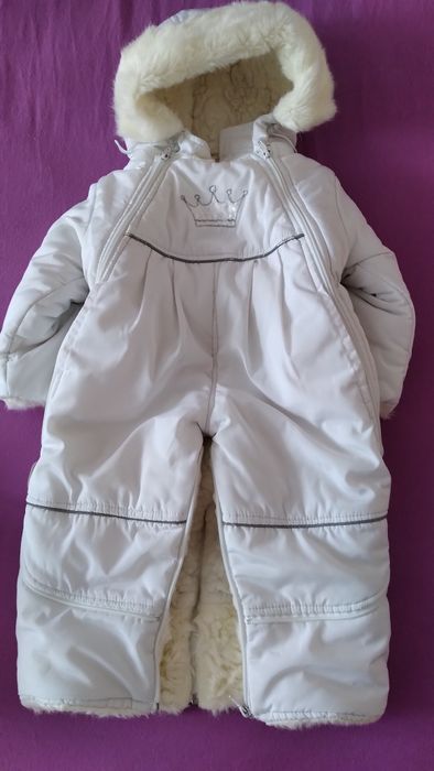 Зимний детский комбинезон