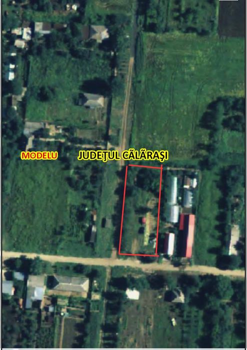 Teren 500mp  Radu Negru Călărași (Gambeta)