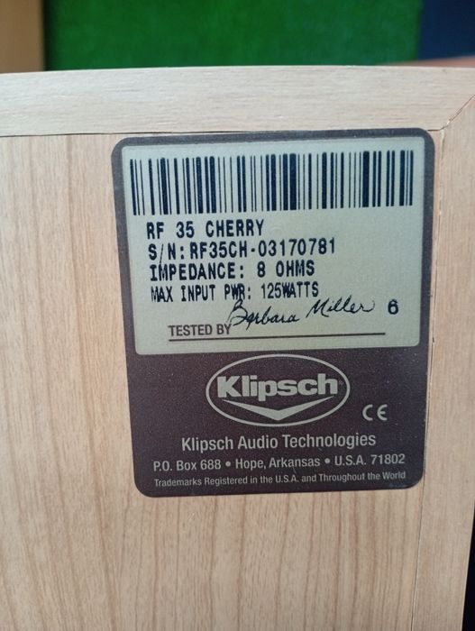 Тонколони KLIPSCH RF-35