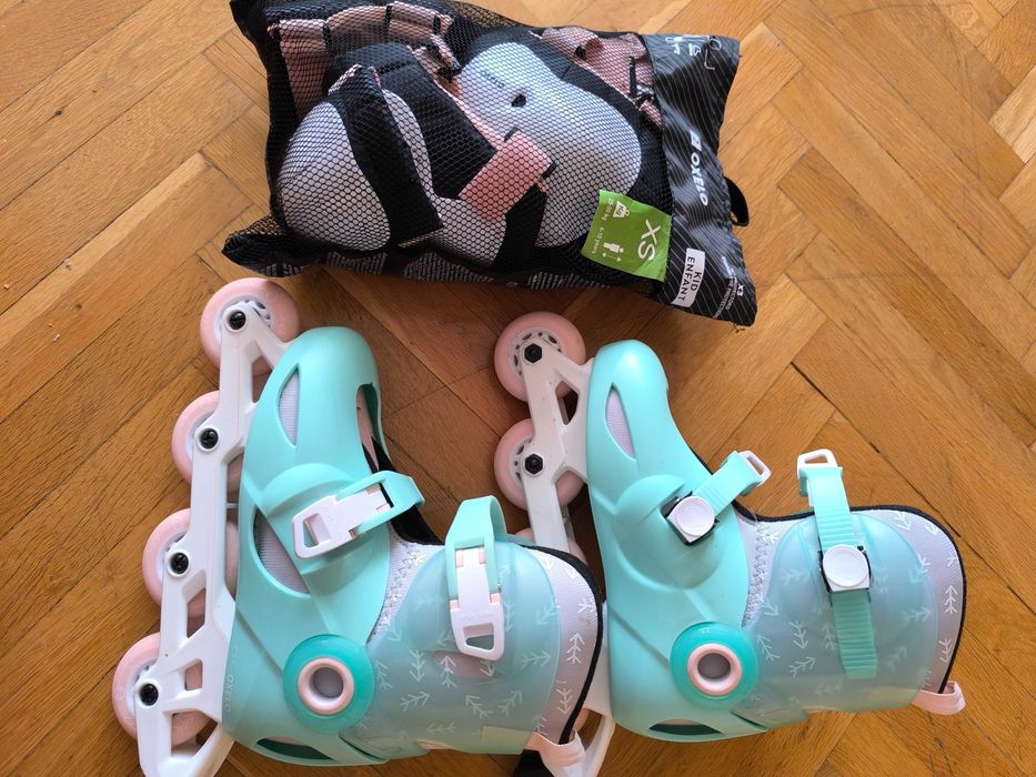 Ролери Oxelo 32-34, предпазители xs