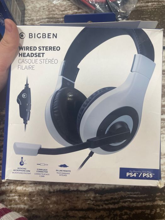 Wired stereo headset