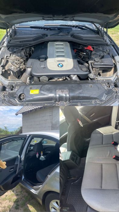 BMW E60 525d 177 CP • Xenon • Navi • Fără rugină • Întreținută