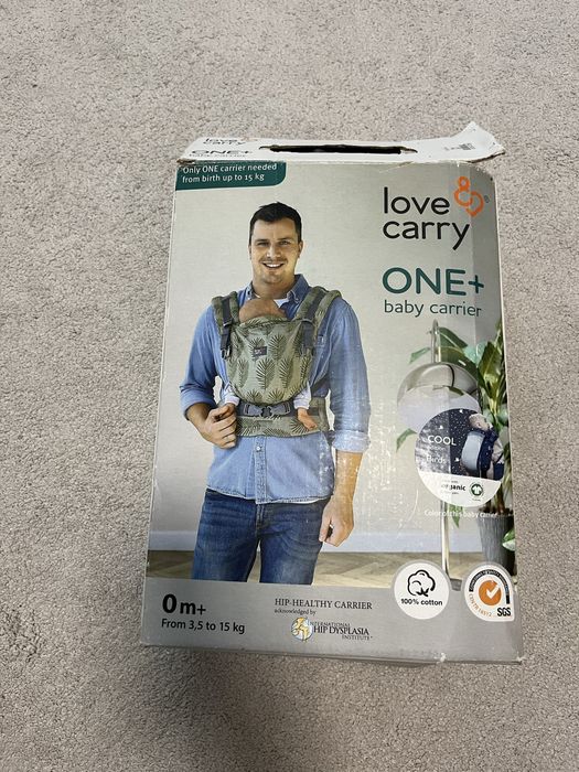 регулируема ергономична раница Love and Carry One+ Cool