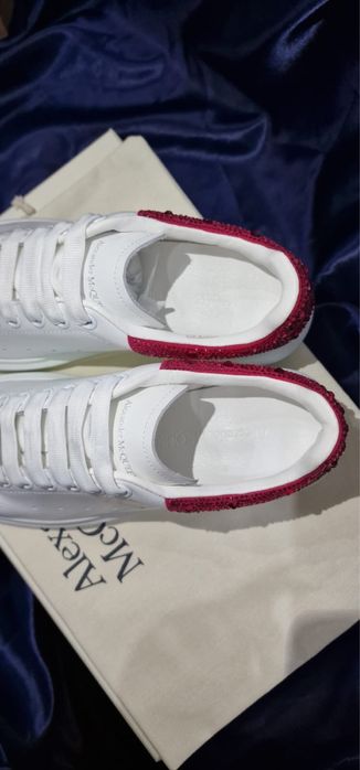 Alexander McQueen Pink Crystal [Full Box] (39)