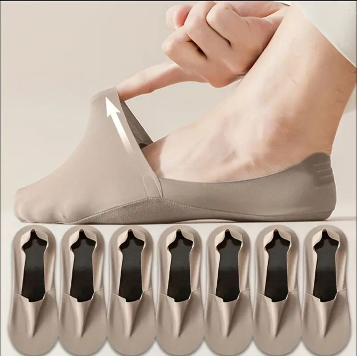 Set 7 perechi șosete bărbătești invizibile