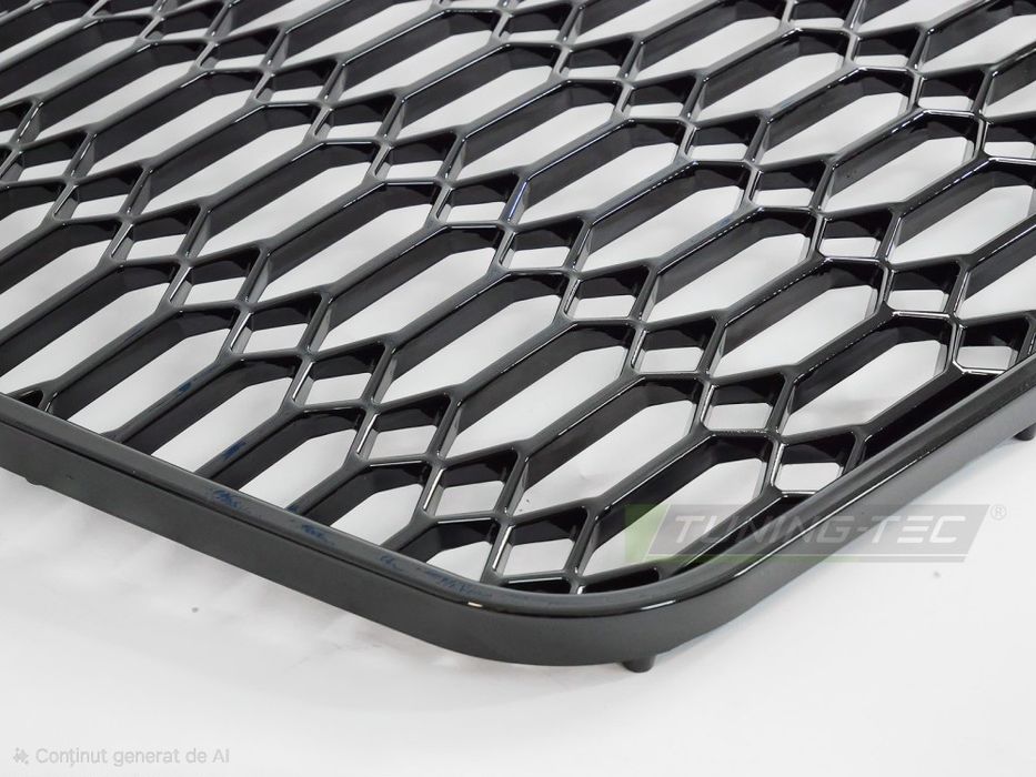 Grila fagure RS look AUDI A6 C7 (negru lucios) 2011 - 2014