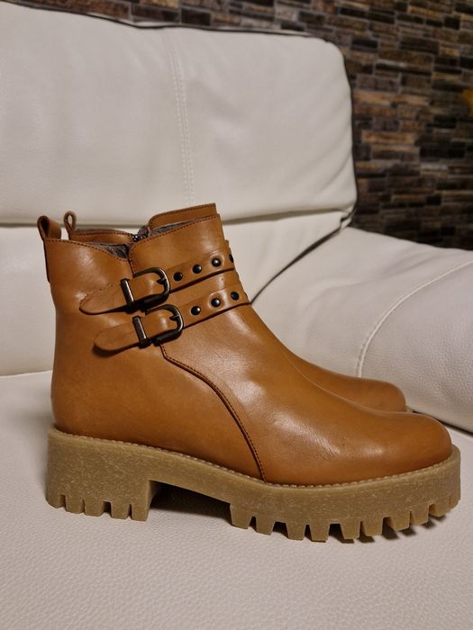 Ghete Mulberry 39, piele fină, brand, lux, firmă