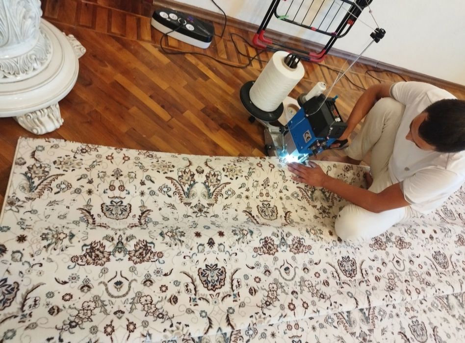 Gilam kesish va tikish