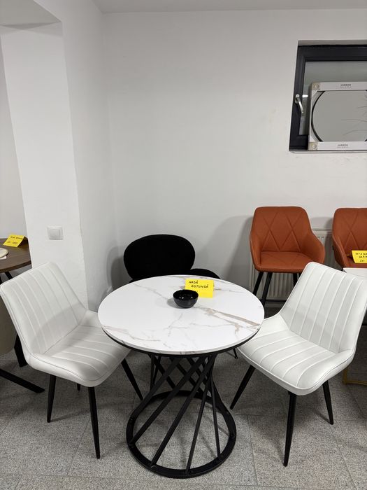 Masa rotunda de bucatarie