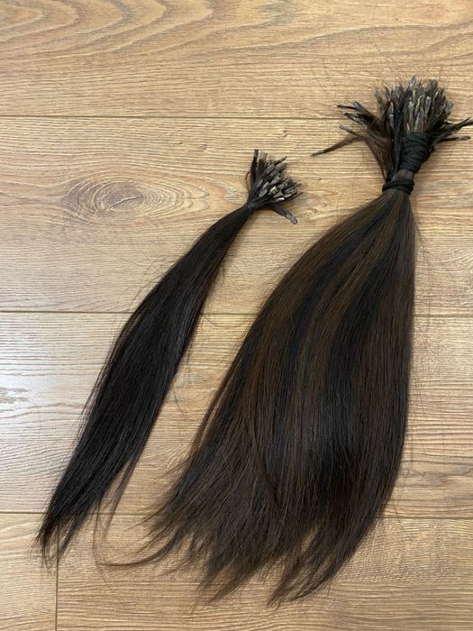 Естествена коса-250бр кератинови кичури