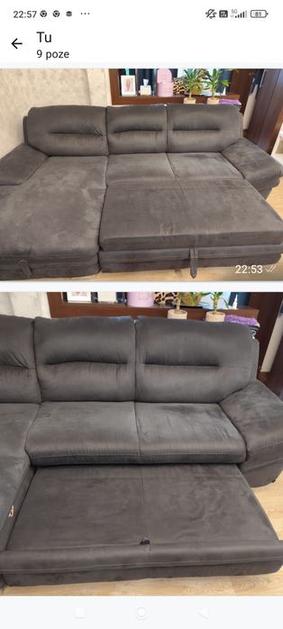Coltar pentru living ,cu doua locuri +sejlong
