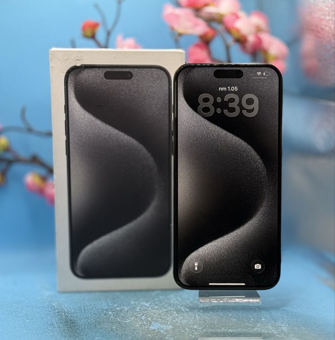 Apple iPhone 15 Pro Max, 256GB, 5G, Black Titanium