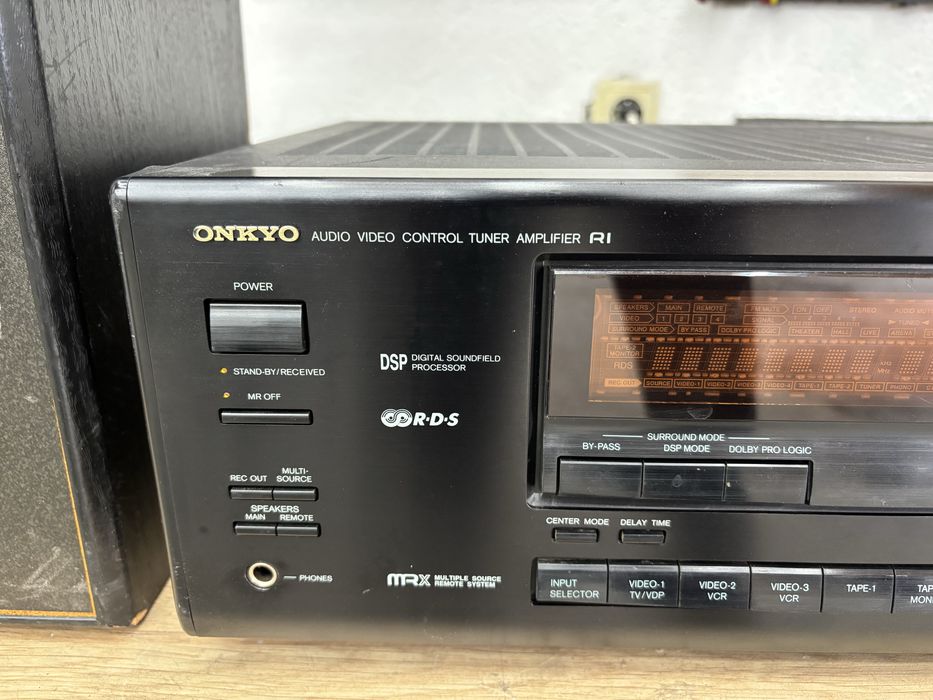 Стерео ресивър/усилвател Onkyo+колони Pioneer