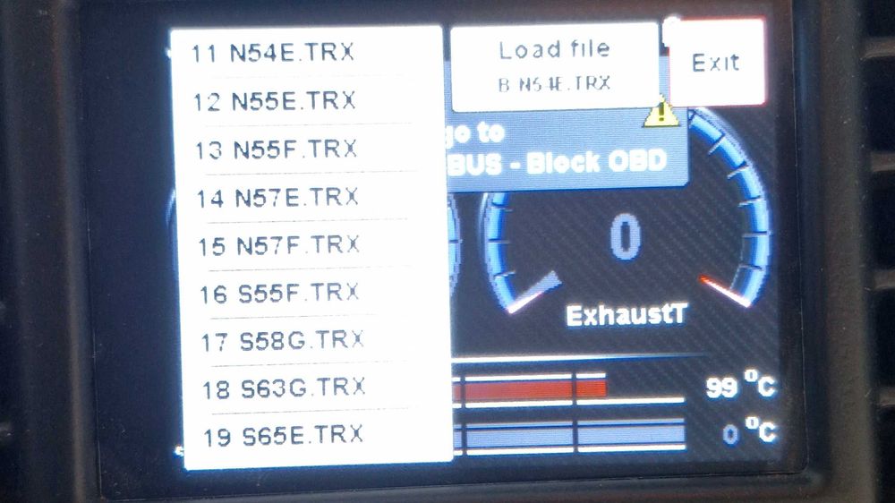 Дисплей за вентилационния отвор BMW E90/E91/E92/E93