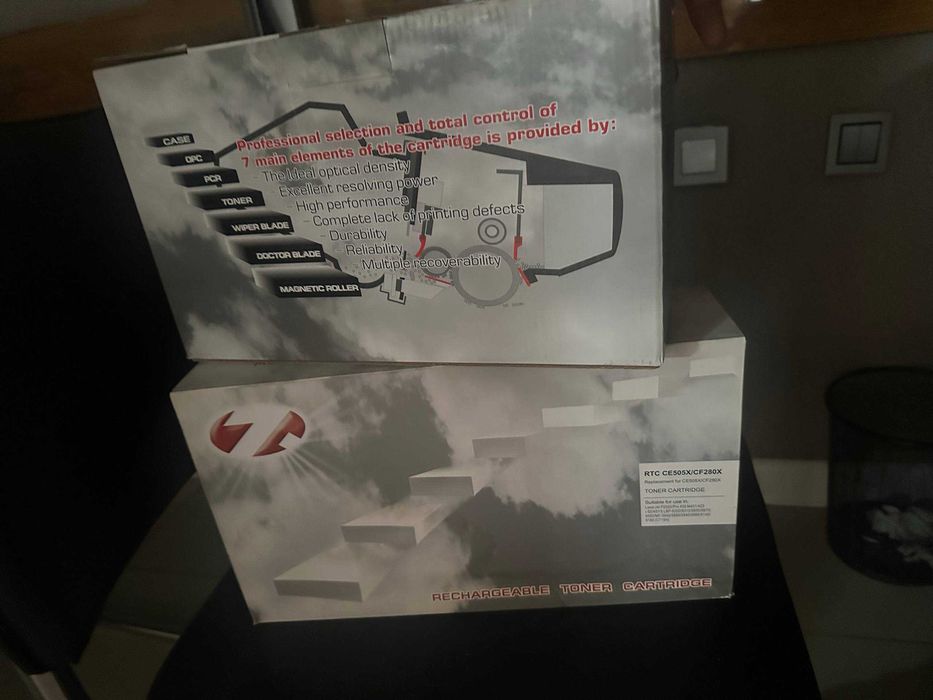 RTC CE505X/CF280X — лазерный картридж