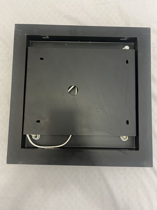 Plafoniera cu oglinda si 4 corpuri de sticla