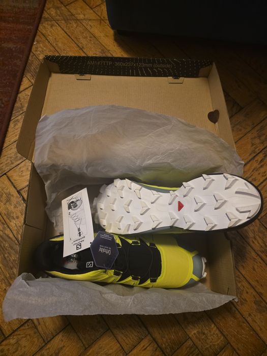 Pantofi alergare montana SALOMON SPEEDCROSS 5. Marimea US 12 EU 46 2/3