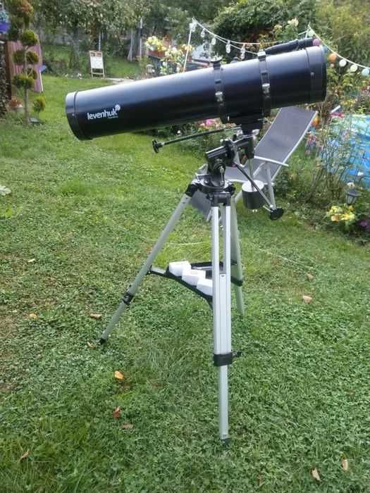 Телескоп 114, 130, 152 мм ПЪЛЕН КОМПЛЕКТ с EQ монтировка, МОЖЕ С МОТОР
