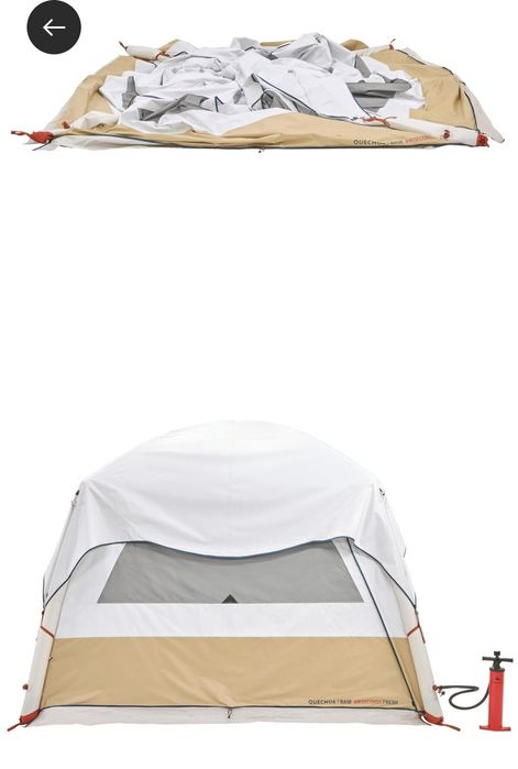 Надуваема палатка