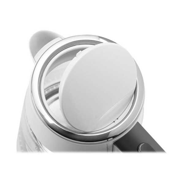 Електрическа кана Grundig WK 5860, 1.7 л, 2200W, Бял/Черен