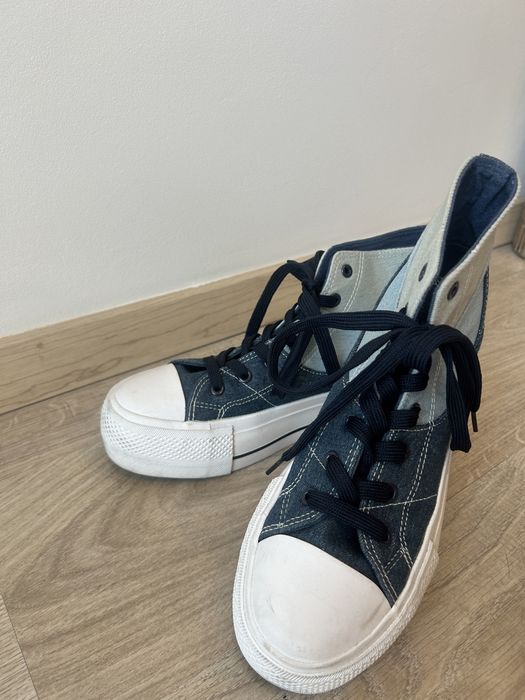 Дънкови дамски кецове