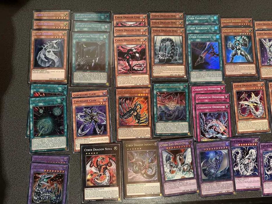 Yu-gi-oh Cyber Dragon deck