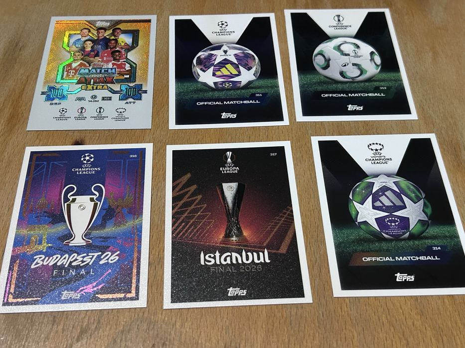 Футболни карти Match Attax Extra 25 26