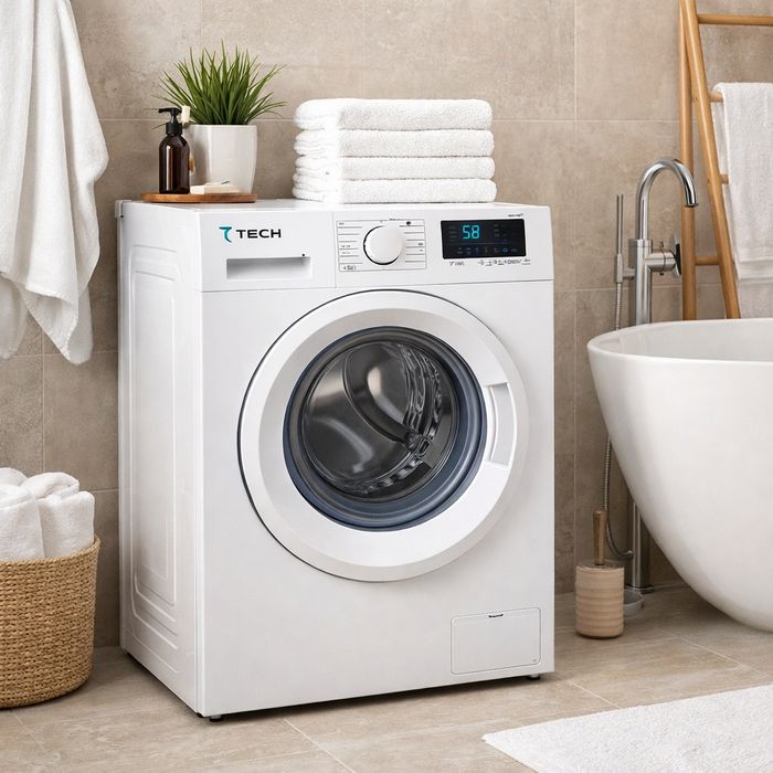 7Tech Стиральная машина 8 кг — BLDC Inverter, A+++ | 1200 об/мин