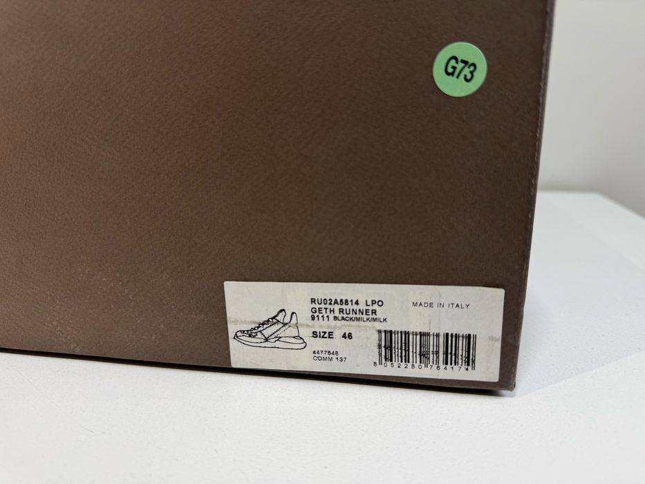 Rick Owens Geth Runner 46