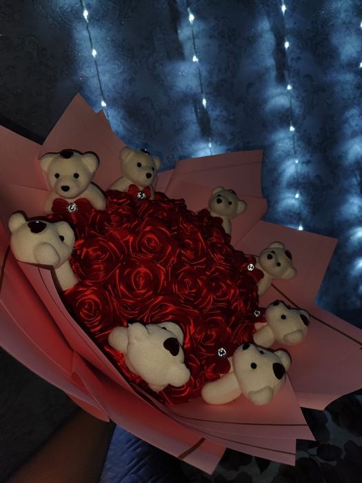 Розы ручной работы