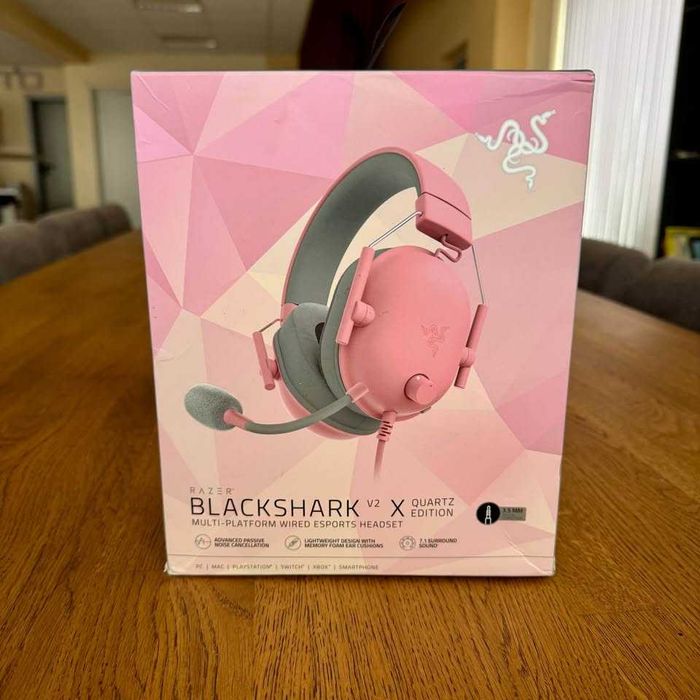 Razer BlackShark V2 X Quartz Edition (Розови)