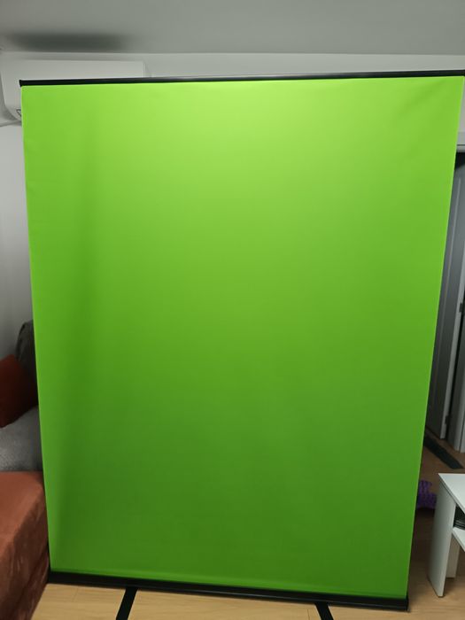 Зелен екран, със стойка/green screen