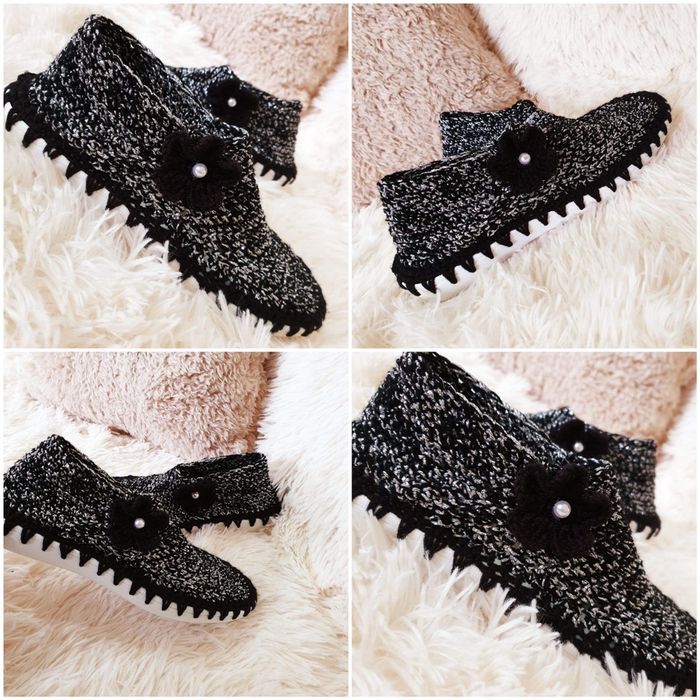 Pantofi / balerini croșetati manual!