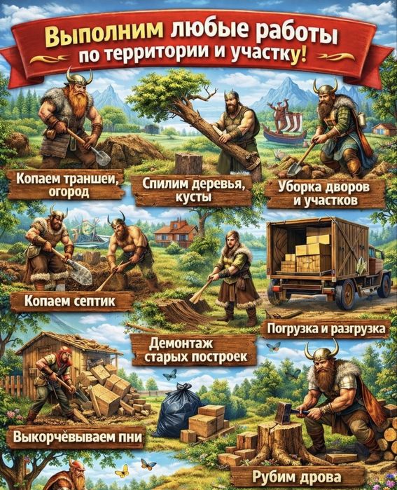 Уборка территорий