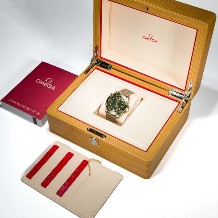 Omega Seamaster Diver 300M Titanium & Gold 210.90.42.20.10.001