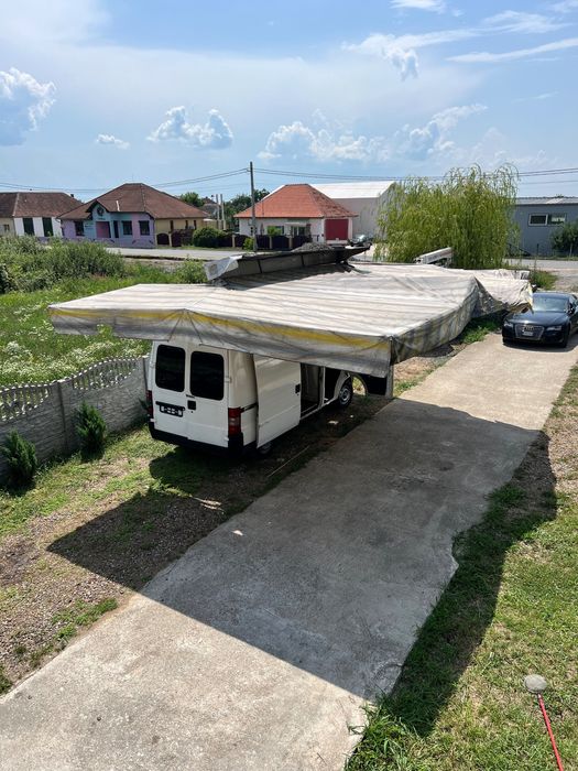 Duba fiat ducato 2.5 cu umbrelă electrică