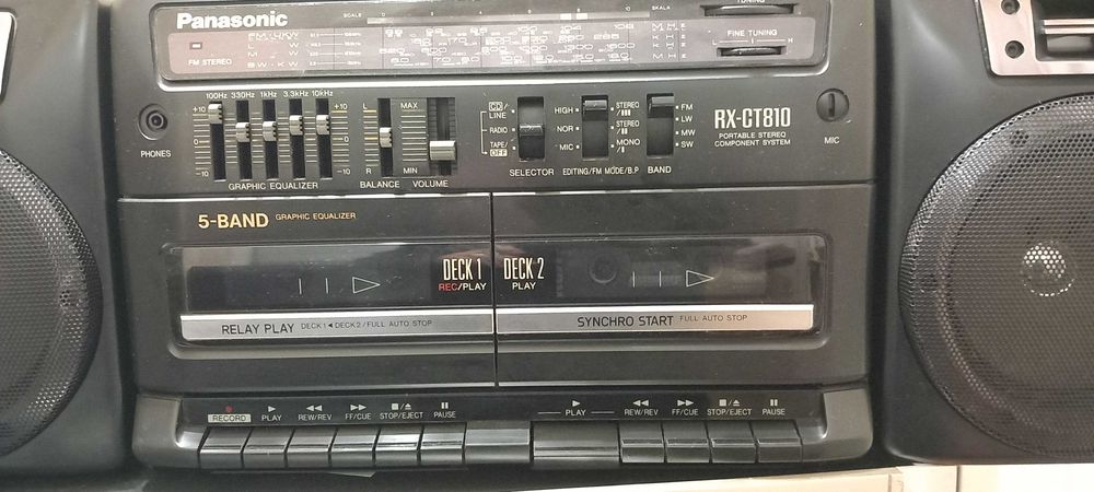 Radio Casetofon Panasonic RX-CT810 Universum CTR1025