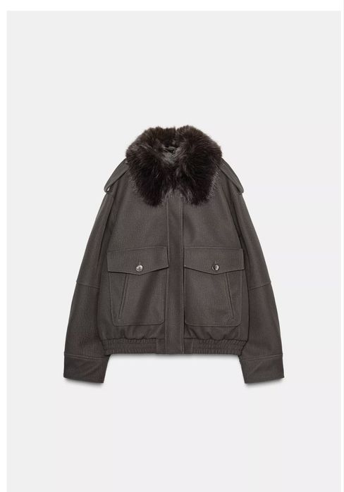 Кафяво яке Zara.