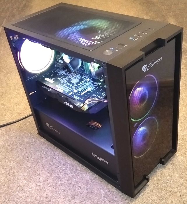 PC Gaming I7, ASUS RX 580 8GB, 16GB, SSD Samsung 500 GB+HDD 500 GB, Win10 Pro !
