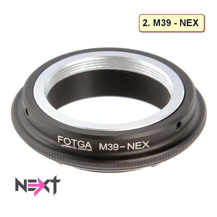 Преходник FOTGA за SONY e-mount NEX СОНИ - M42, M39, L39, EF-S, LM, MD