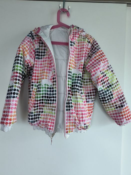 Двулицево зимно яке, Decathlon, Wed'ze, момиче, 128-134 см