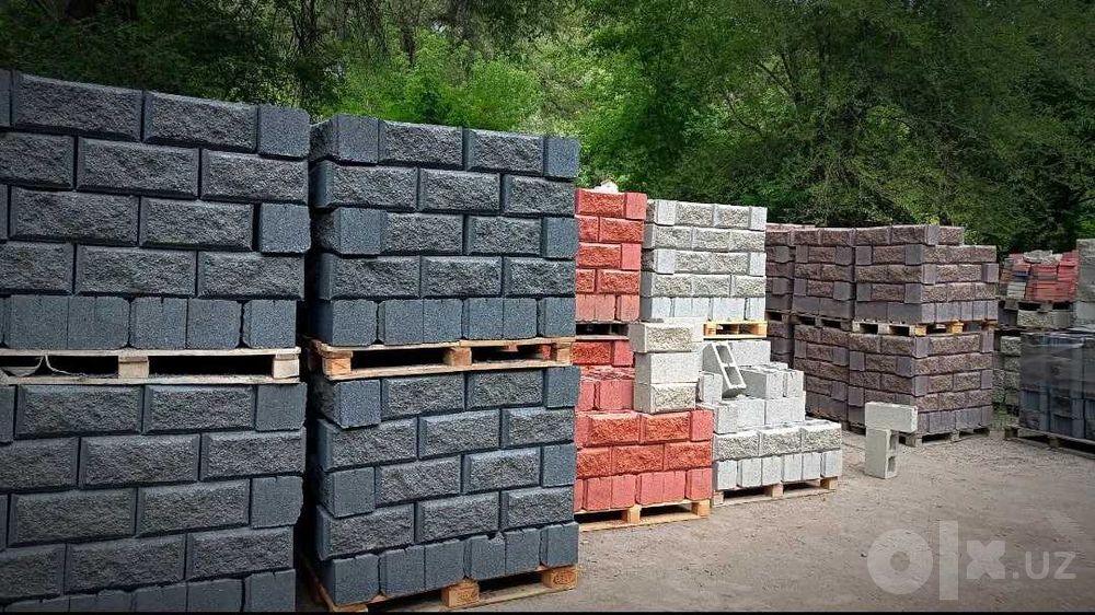 Шлакоблок облицовочный