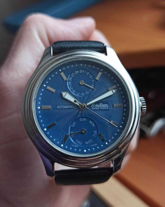 Ceas Omikron Automatic Day & Date, Swiss Made, Lim. Ed. 500, 42 mm