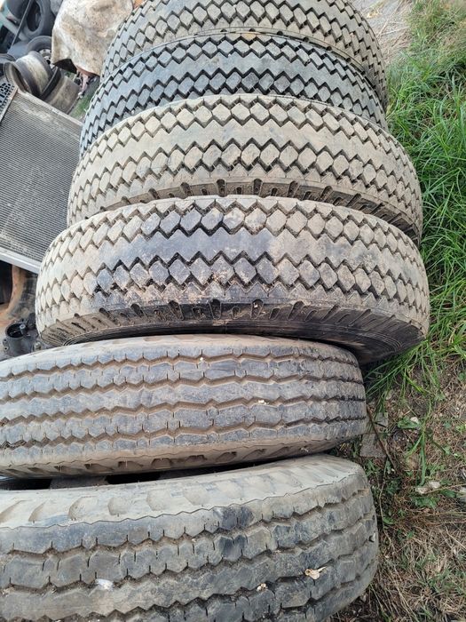 Roti pentru remorca jante anvelope 10.00R20 cu 8 prezoane