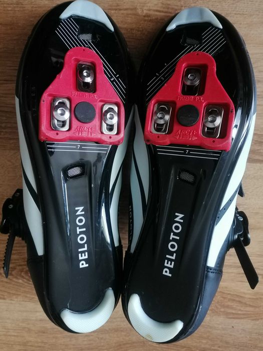 Pantofi ciclism Peloton cu placute bicicleta road mountain bike  Noi