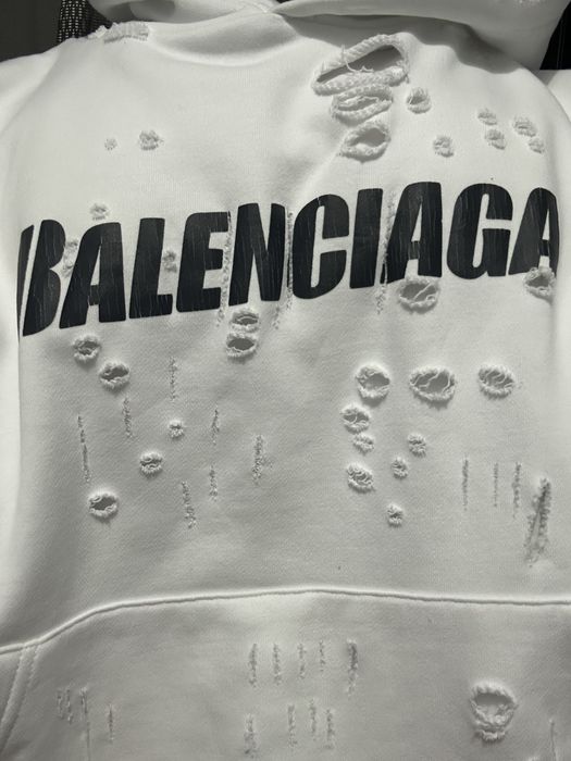 Balenciaga ripped hoodie | size XS
